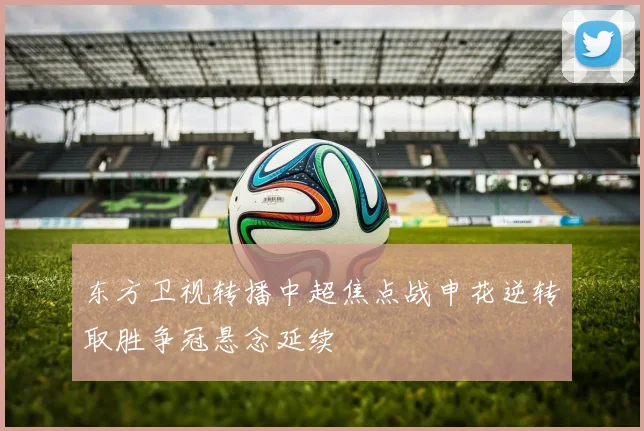 东方卫视转播中超焦点战申花逆转取胜争冠悬念延续